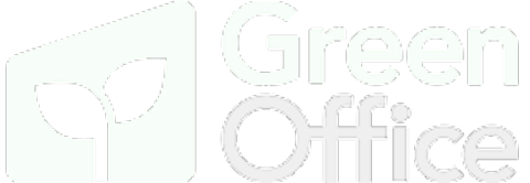 Green office logo footer